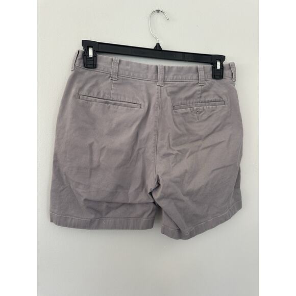 J. Crew Flex Chino Shorts Mens 31 Flat Front Gray - Picture 2 of 5